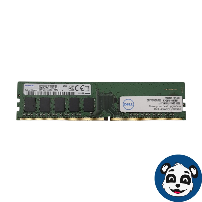 SAMSUNG 32GB (2x16GB) 2Rx8 PC4-2666V-EE1-11 ECC UDIMM Server RAM Module - "A"