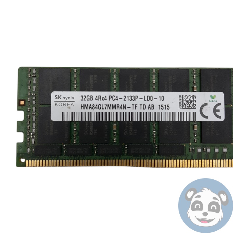 SK Hynix 32GB DDR4 4Rx4 PC4-2133P-LD0-10 Server RAM - "A" - Image 3