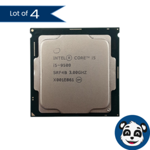 Lot of 4 Intel Core i5-9500 / SRF4B, 3.00GHz, CPU Processors - "A"