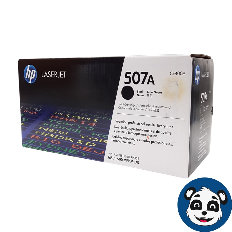 HP 507A CE400A Black Toner Cartridge - "NEW"