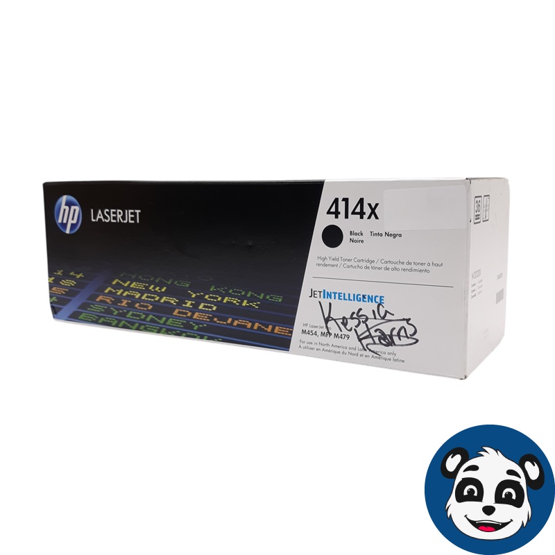 HP W2020X 414X Genuine Black Toner Cartridge for M454/MFP/M479 Printers - "NEW"