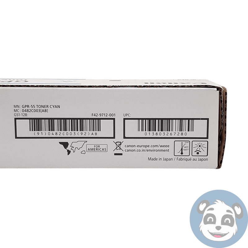 CANON GPR-55 Genuine Cyan Toner Cartridge - "NEW" - Image 4
