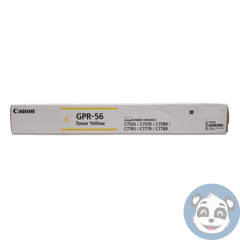 CANON GPR-56 Genuine Yellow Toner Cartridge - "NEW" - Image 2