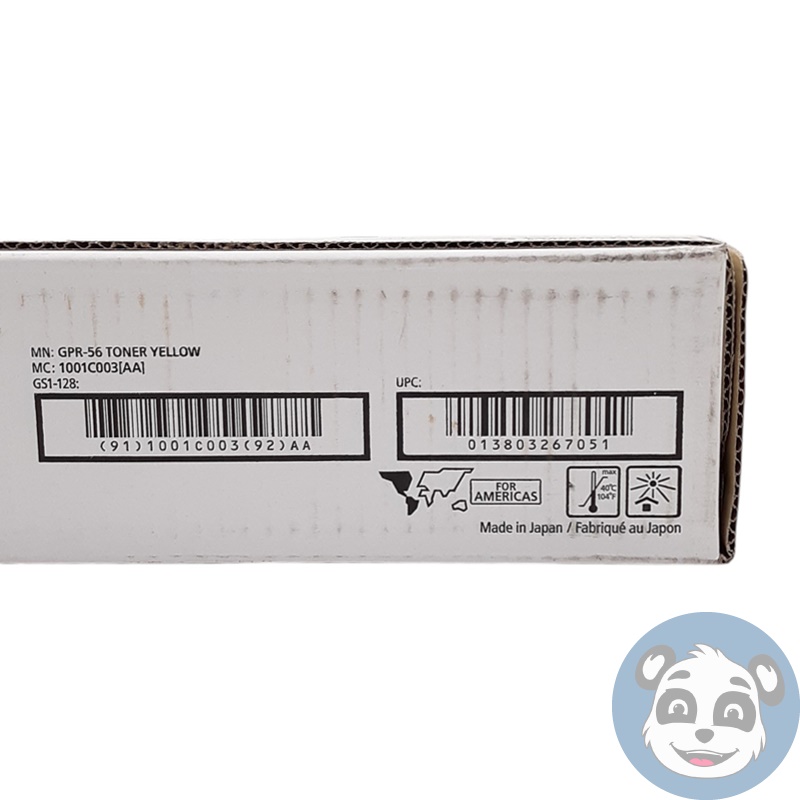 CANON GPR-56 Genuine Yellow Toner Cartridge - "NEW" - Image 4