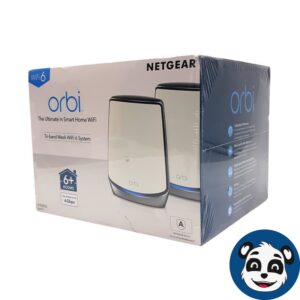 NETGEAR Orbi RBK852 AX6000 Tri-band WiFi 6 Mesh System - "NEW"