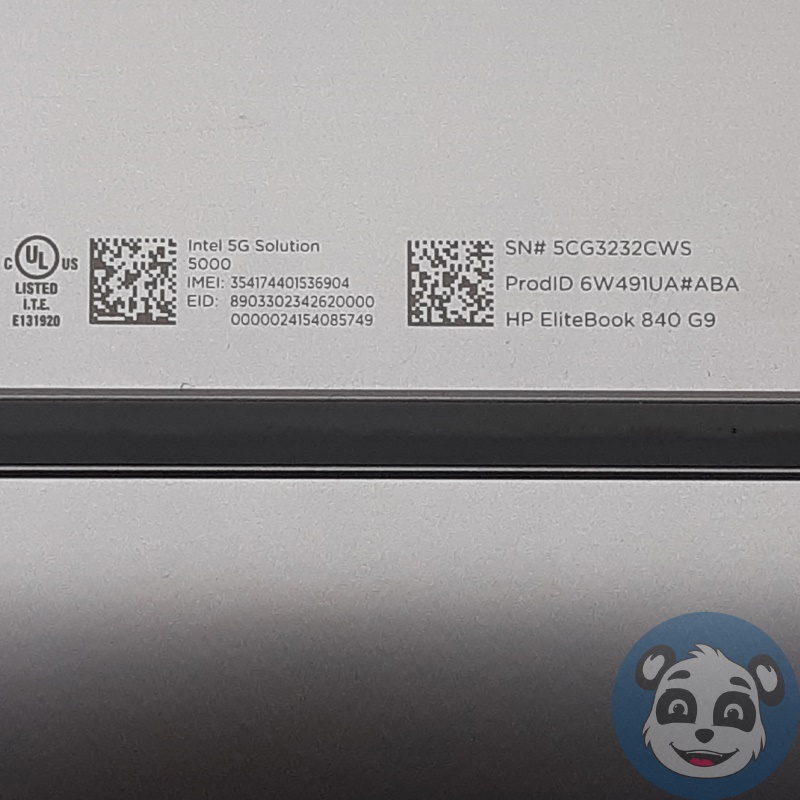HP EliteBook 840 G9 Laptop, i7-1270P, No RAM/SSD, Bad Screen, "For Parts" - Image 6
