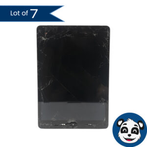 Repair Lot of 7 APPLE iPad 9th Gen A2603 10.2" 256GB Tablets, Cracked Screens