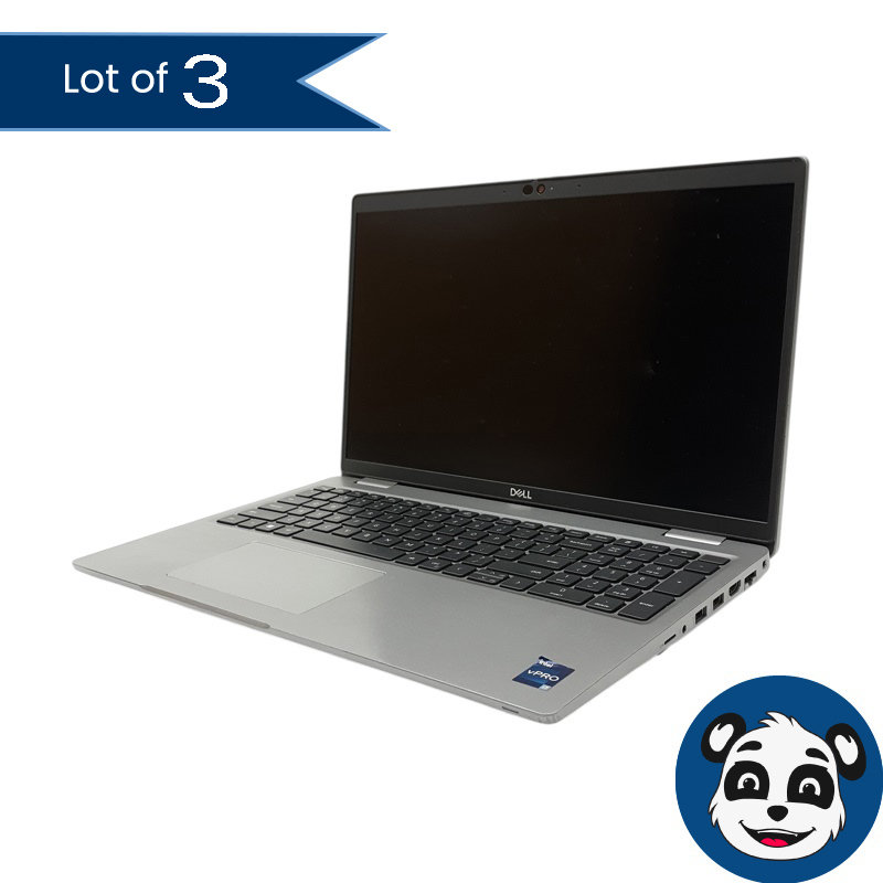 Lot of 3 DELL Latitude 5530 Laptops, i7-1265U, No RAM/SSD/BATT/AC, "For Parts"