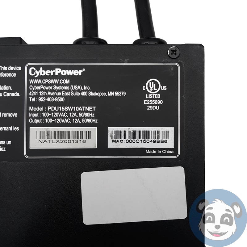 CYBERPOWER PDU15SW10ATNET 10-Outlets 120V 15A Power Distribution Unit - "B" - Image 6