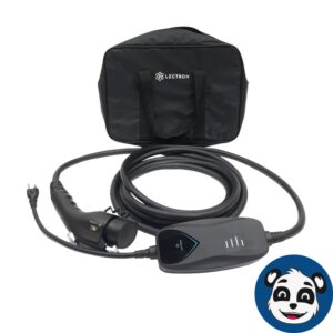 LECTRON LECHG5-15-15ABLKUS Level 1 EV Charger 15A J1772 w/ Case - "A"