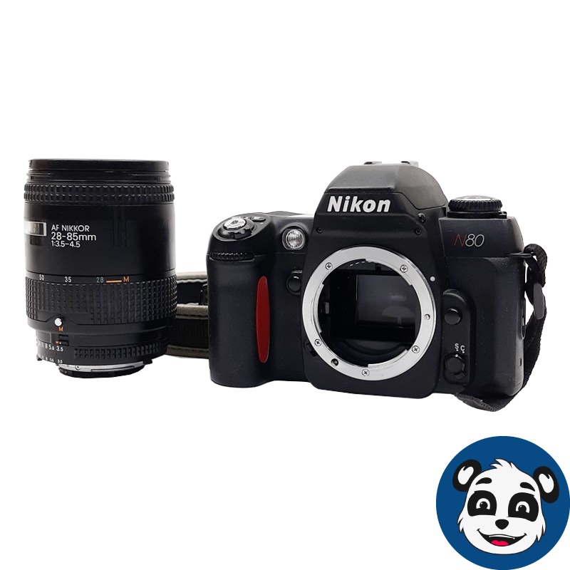 NIKON N80 Autofocus SLR Film Camera w/ AF NIKKOR 28-85mm Lens - "B"