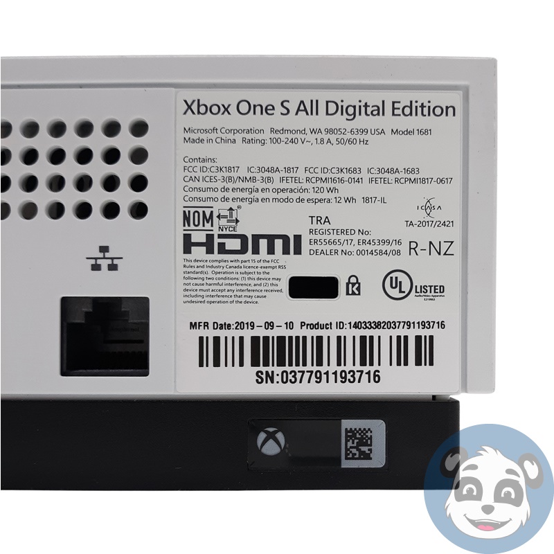 Microsoft Xbox One S All-Digital Edition 1TB Console, w/ Cables - "B" - Image 7