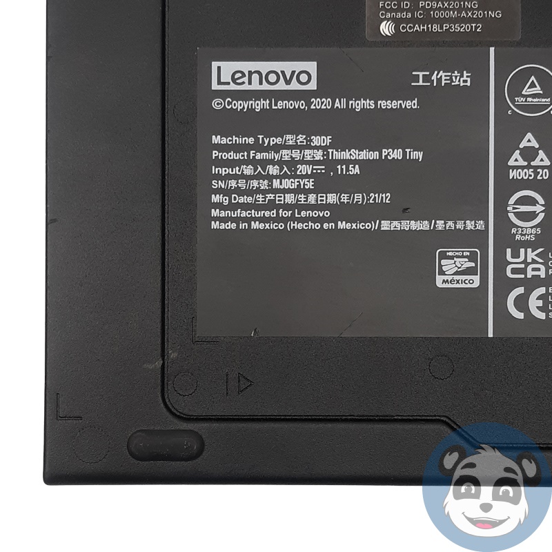 LENOVO ThinkStation P340 Tiny, i7-10700T, 16GB DDR4 512GB SSD+HDD, Win 11 - "B" - Image 5