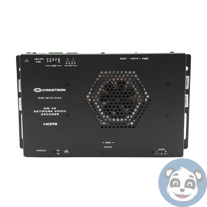 CRESTRON DM-NVX-D30 4K Network Video Decoder AV-over-IP, No AC - "A" - Image 2